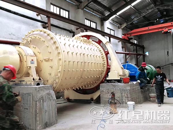 磨粉機現場圖