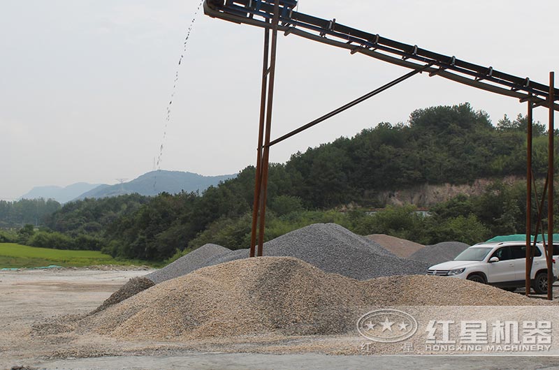 山式破碎現場