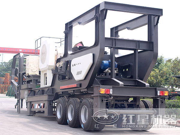 車(chē)載可移動(dòng)嗑石機(jī)