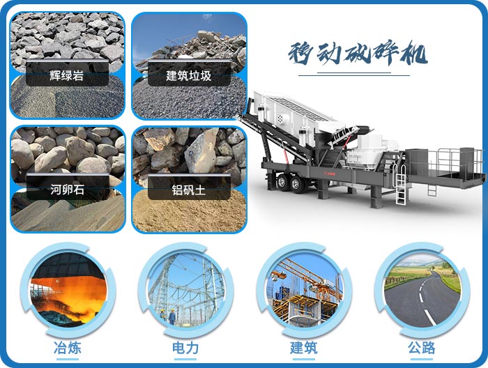 輪胎移動破碎機機廠區