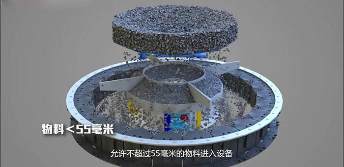HVI制砂機(jī)，制砂效果